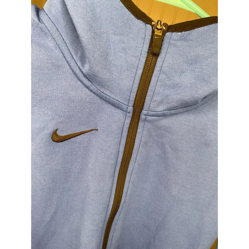 Nike Dri-FIT Showtime Women's Basketball Full-Zip Hoodie Blue small